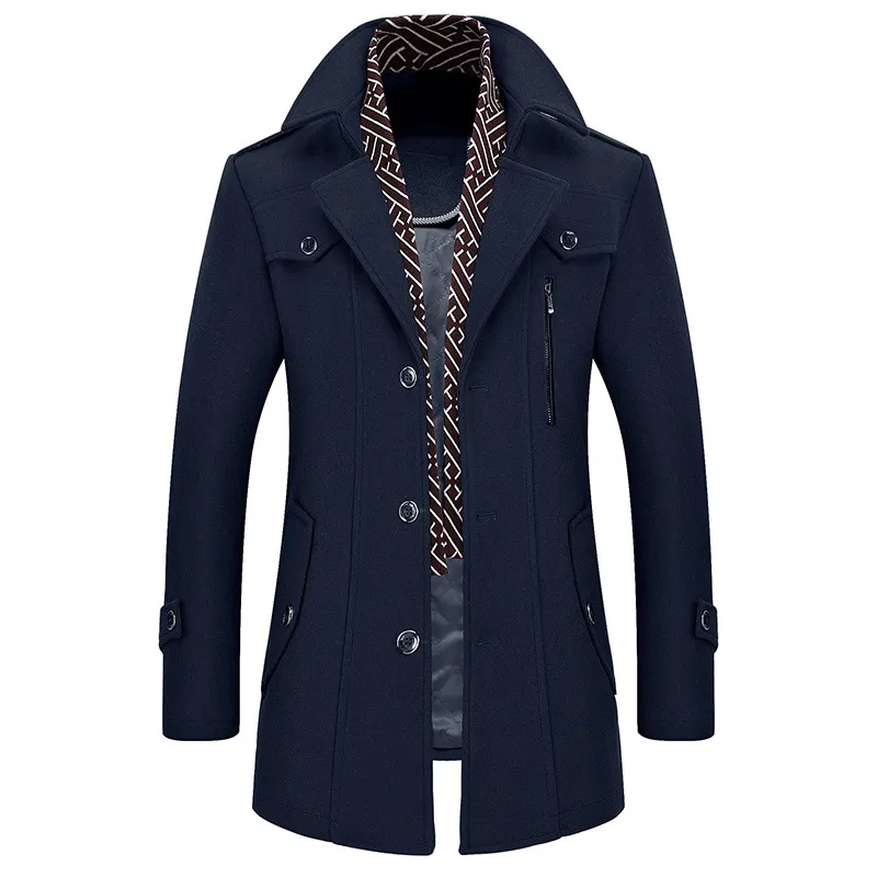 Jack Washington Executive Woolen Coat