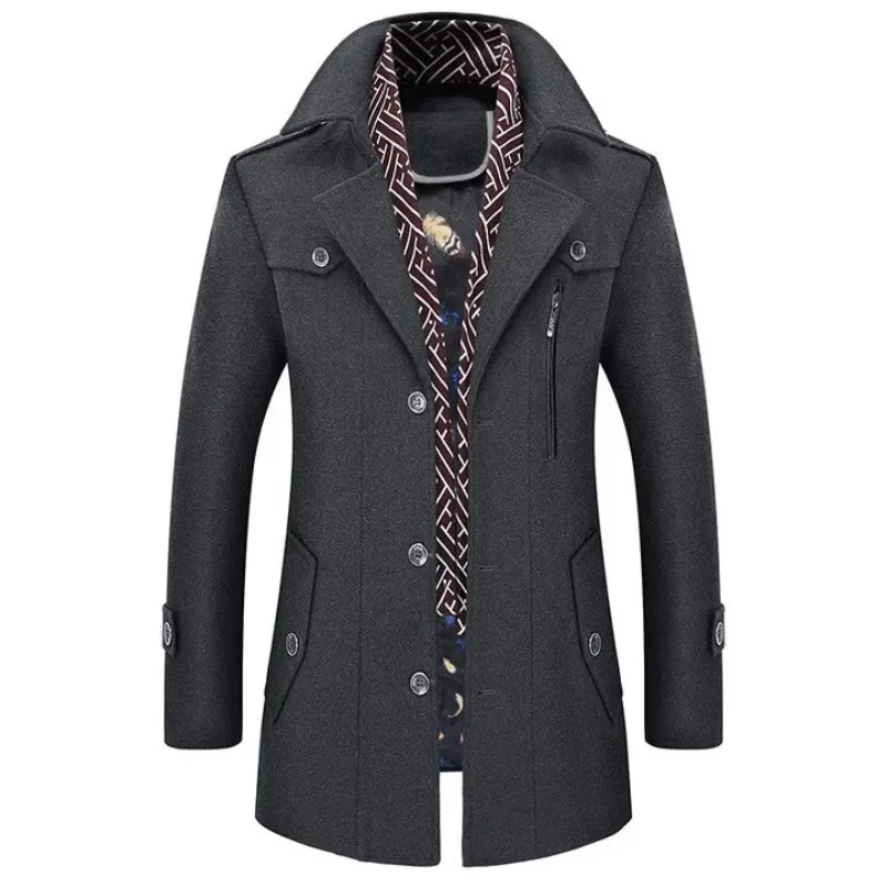 Jack Washington Executive Woolen Coat