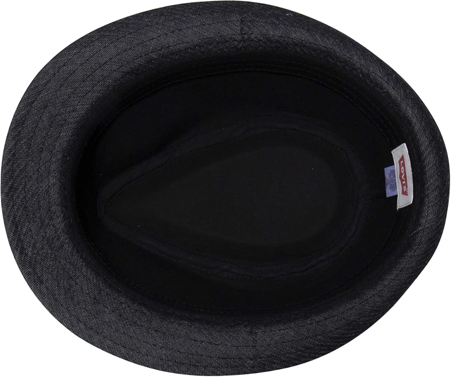 Levi's Men's Lightweight Packable Fedora Hat with 2 Removable Bands