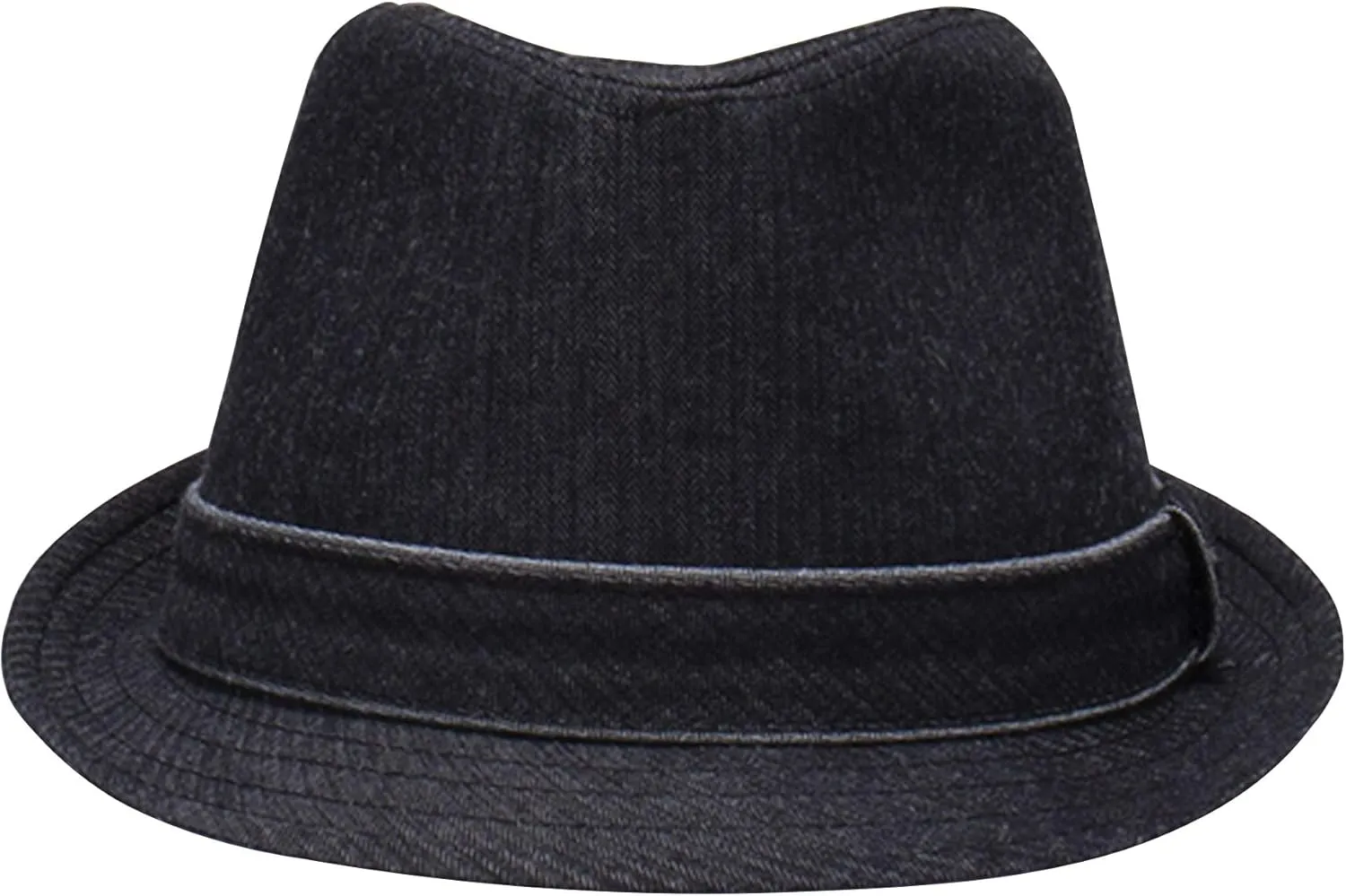 Levi's Men's Lightweight Packable Fedora Hat with 2 Removable Bands