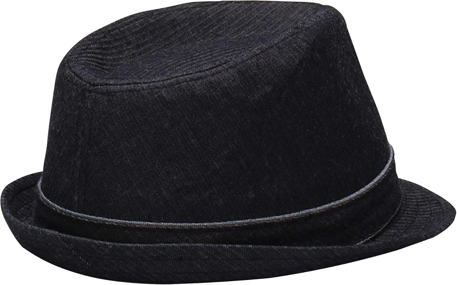 Levi's Men's Lightweight Packable Fedora Hat with 2 Removable Bands