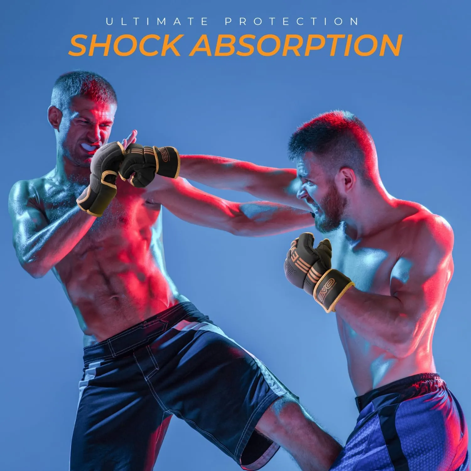 Matte Black MMA Gloves Martial Arts Mitts Grappling Sparring Men Muay Thai Cage Fighting Boxing Combat Sports Fingerless Women Pink Kickboxing UFC Punching Bag Training