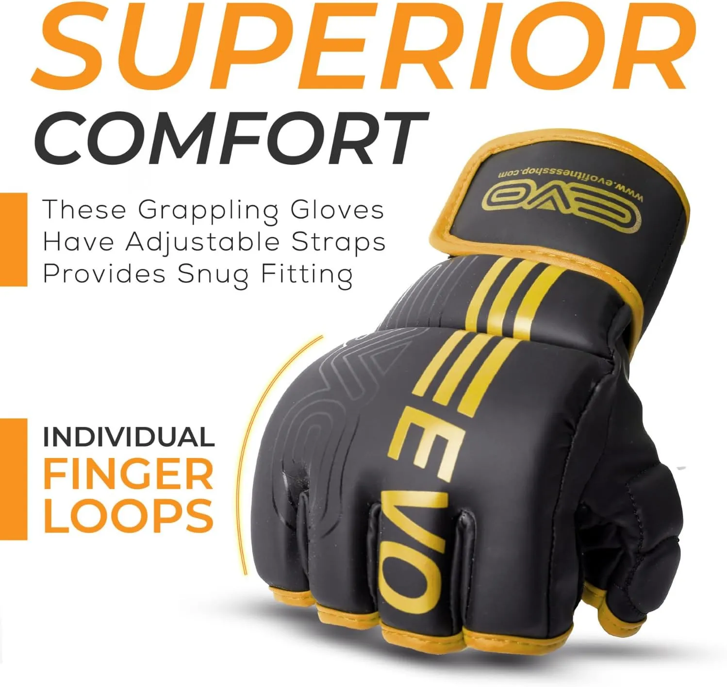 Matte Black MMA Gloves Martial Arts Mitts Grappling Sparring Men Muay Thai Cage Fighting Boxing Combat Sports Fingerless Women Pink Kickboxing UFC Punching Bag Training