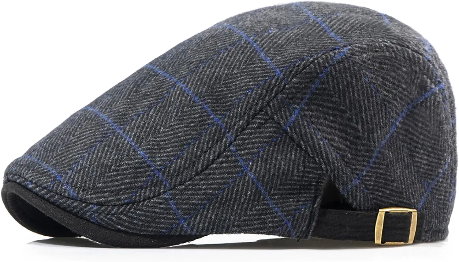Men's Cotton Newsboy Hats Flat Ivy Gatsby Cap Irish Cabbie Ivy Driving Hunting Hat