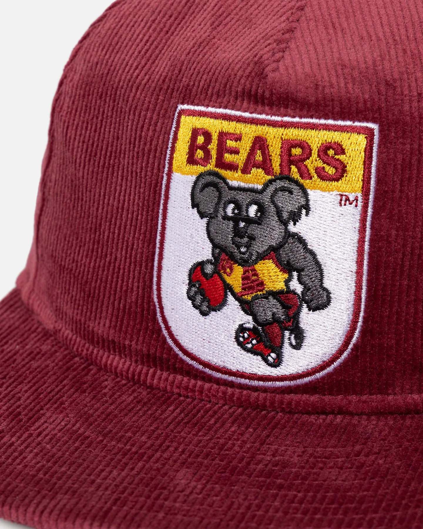 New Era Brisbane Bears Golfer Snapback Cardinal Red