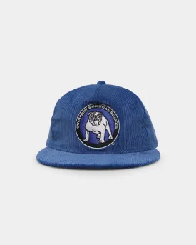 New Era Canterbury-Bankstown Bulldogs  NRL '22 Cord The Golfer Snapback Open Blue