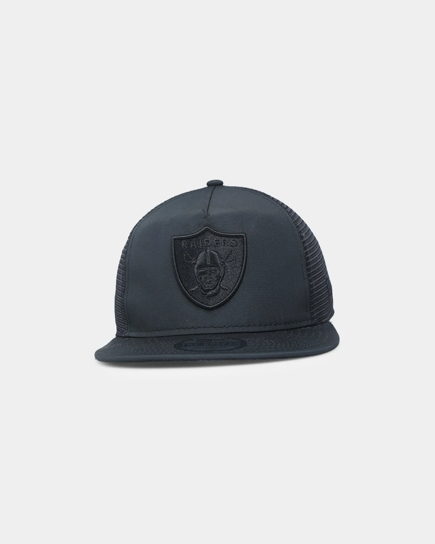 New Era Las Vegas Raiders Trucker Golfer Snapback Black/Black