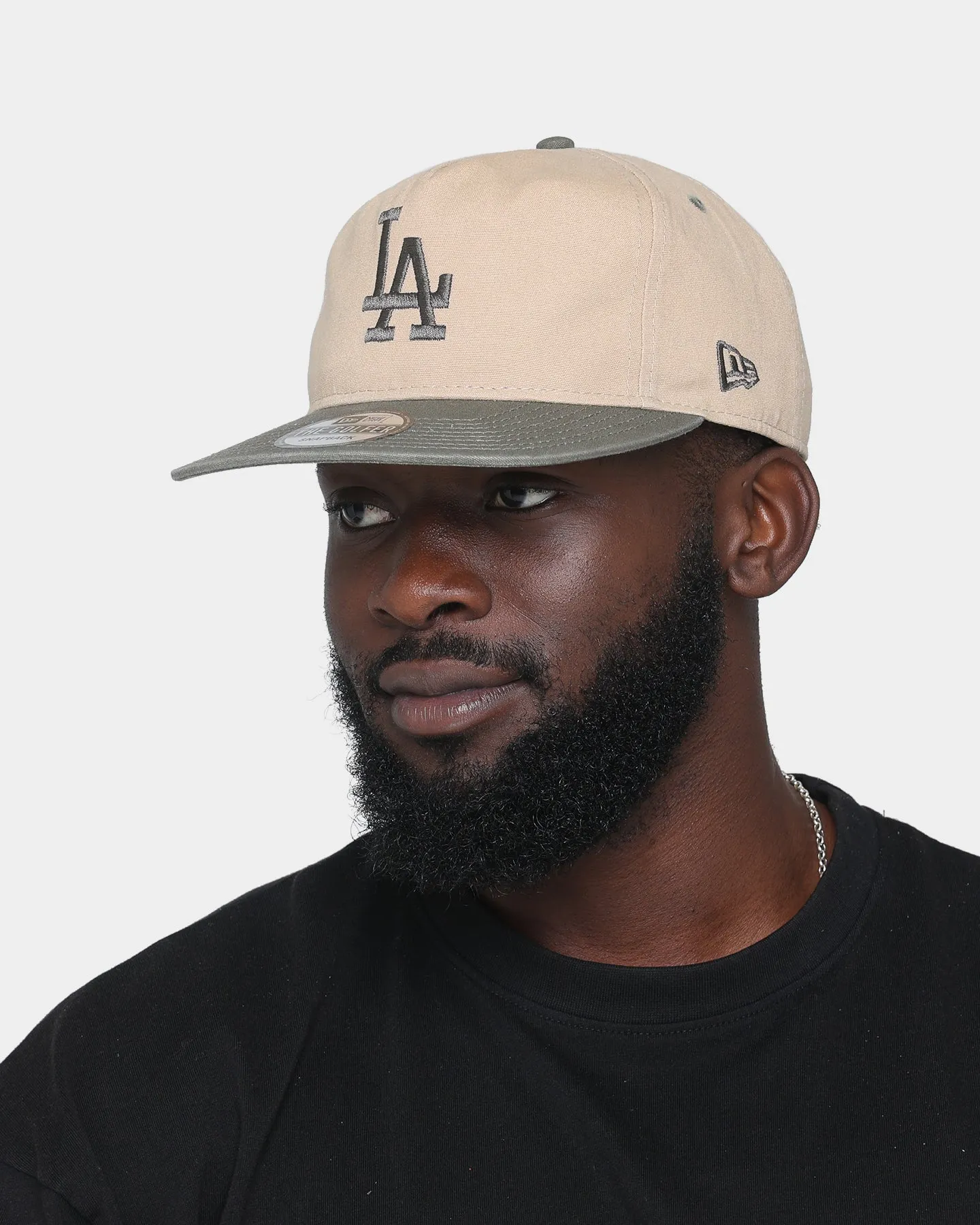 New Era Los Angeles Dodgers Golfer Snapback Khaki/Olive