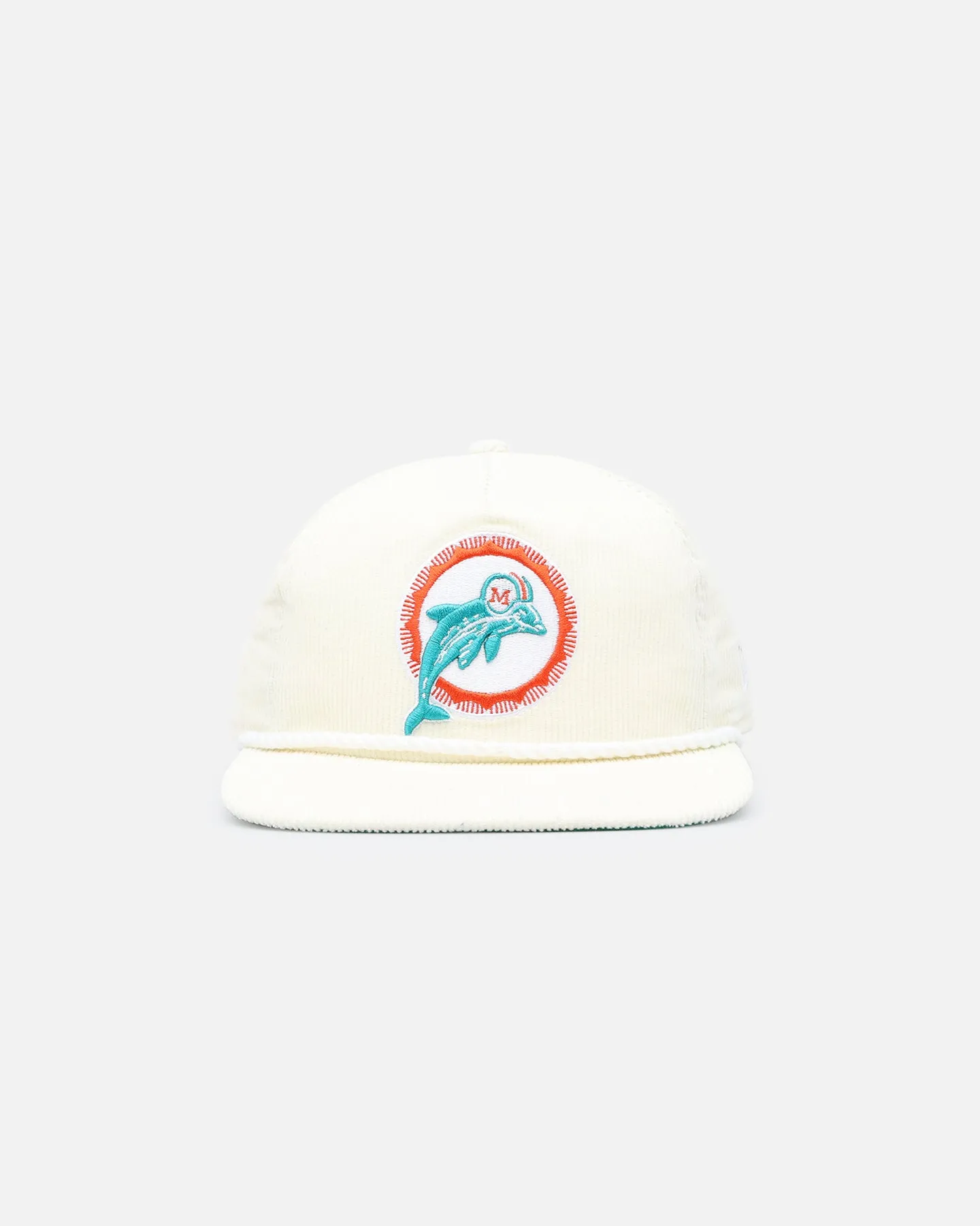 New Era Miami Dolphins 'Throwback Corduroy' Golfer Snapback Chrome