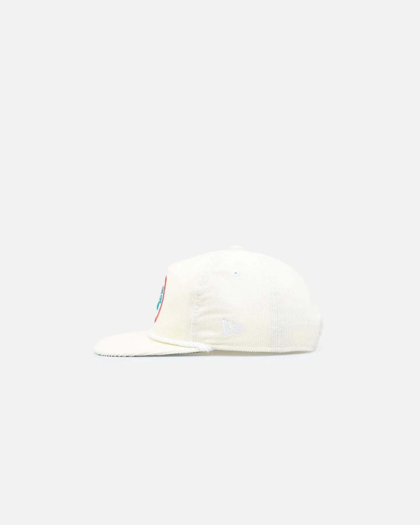 New Era Miami Dolphins 'Throwback Corduroy' Golfer Snapback Chrome