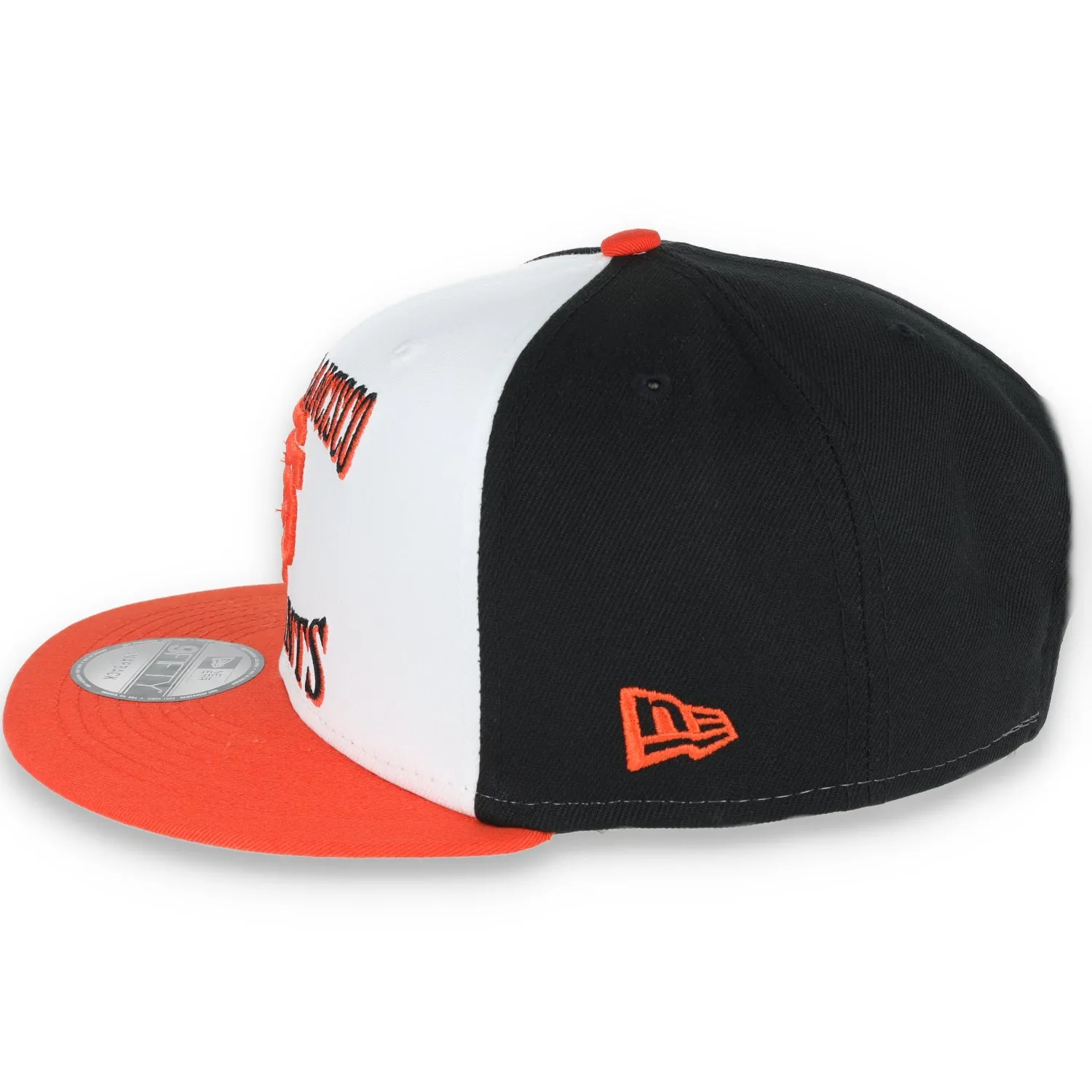 New Era San Francisco Giants Retro Sport 9FIFTY Snapback Hat - White/Black