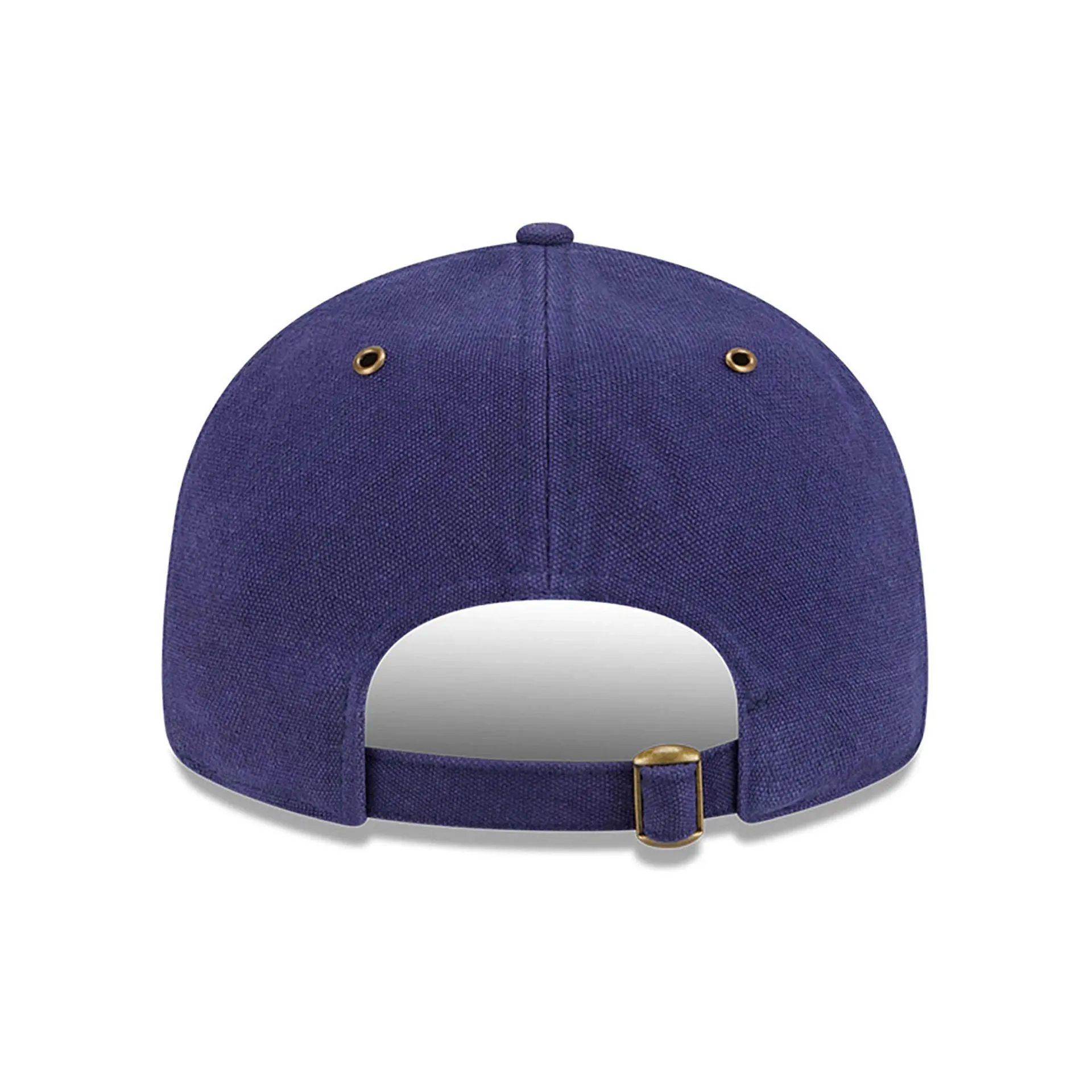 New York Yankees Cotton Canvas Navy Retro Crown 9FIFTY Strapback Cap