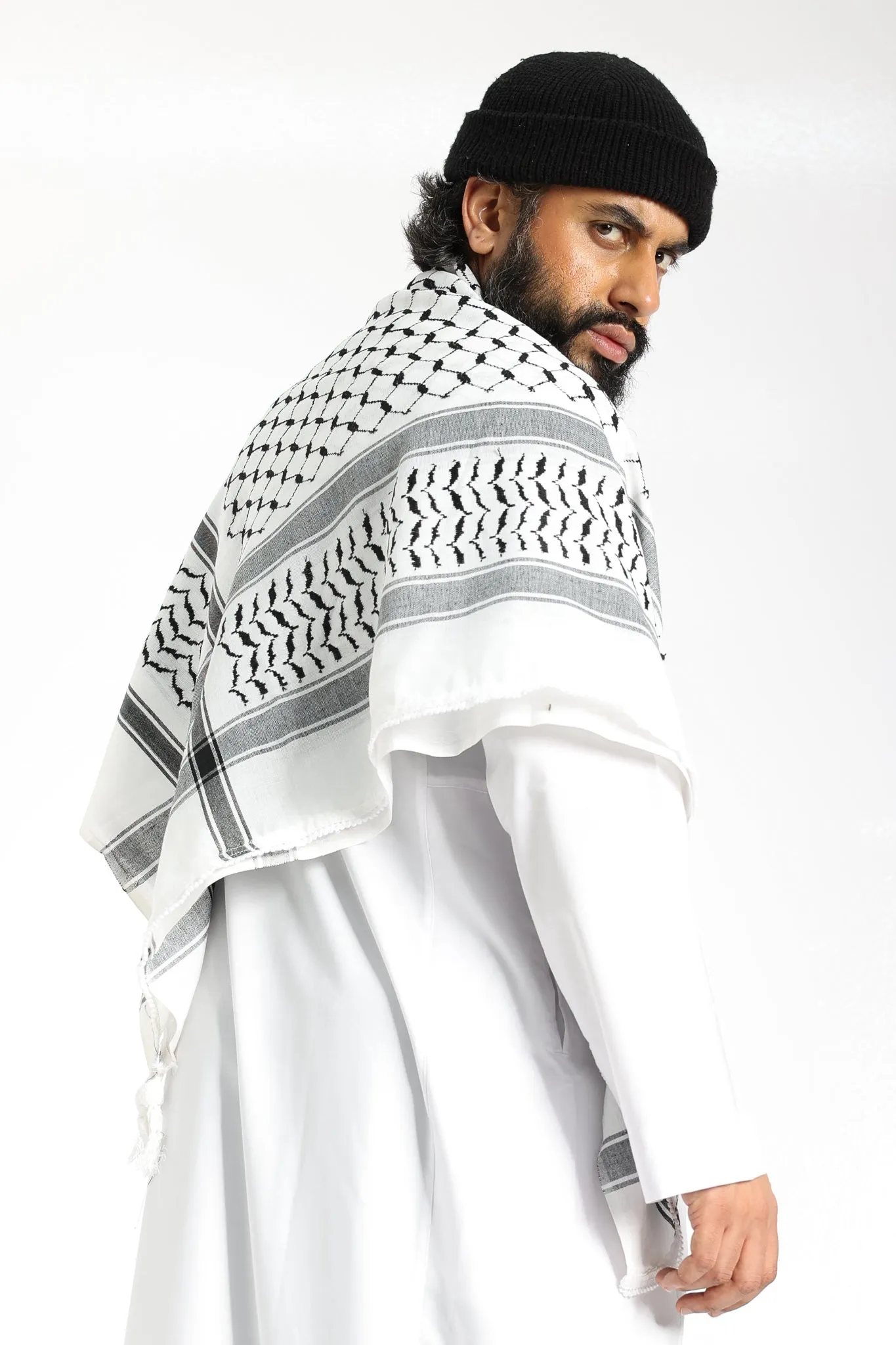 Original Hirbawi (White/Black) Traditional