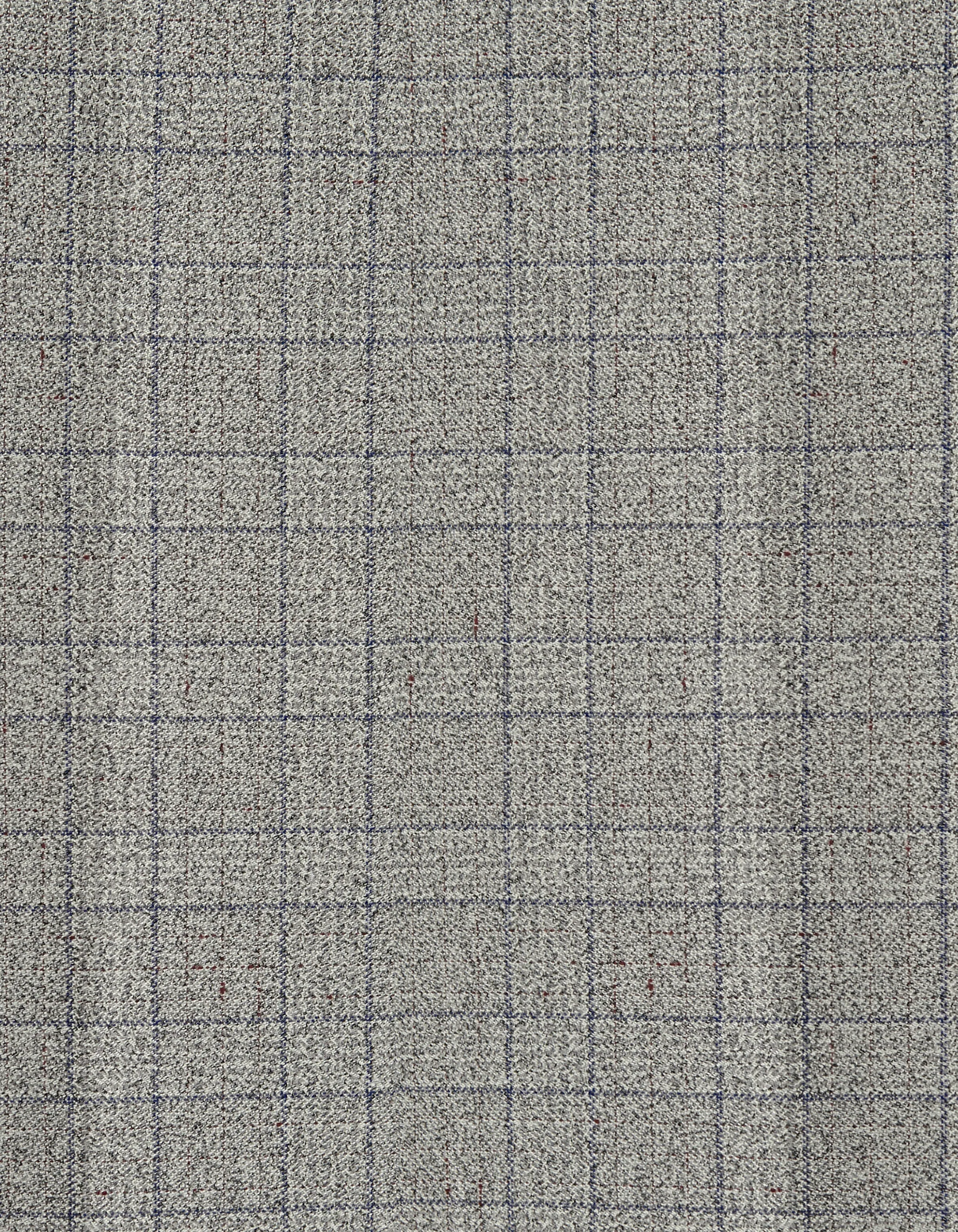 Pale Silver Men's Party Checks Suit Jacket Slim Fit Blazer