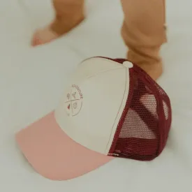 Pink Explorer Trucker Hat
