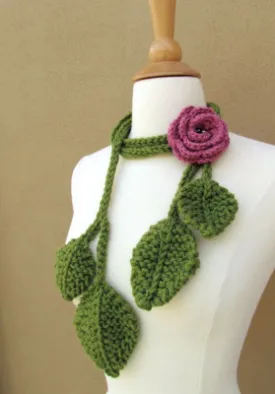 Pink Revolution - Handmade Woollen Neck Piece