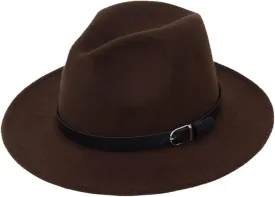 Pulcykp British Hat Men Women Imitation Woolen Winter Felt Hats Fashion Jazz Hat Chapeau