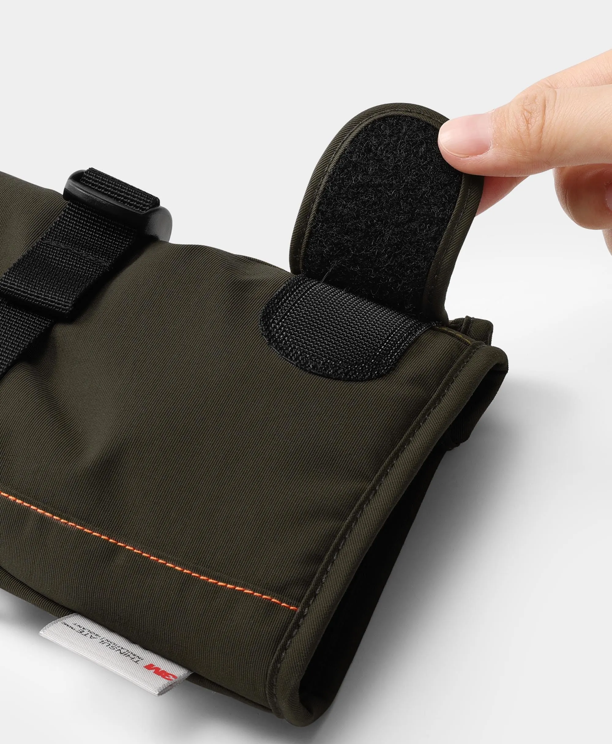 "Amsterdam" Unisex Heated Mittens 2.0 - Green / Khaki