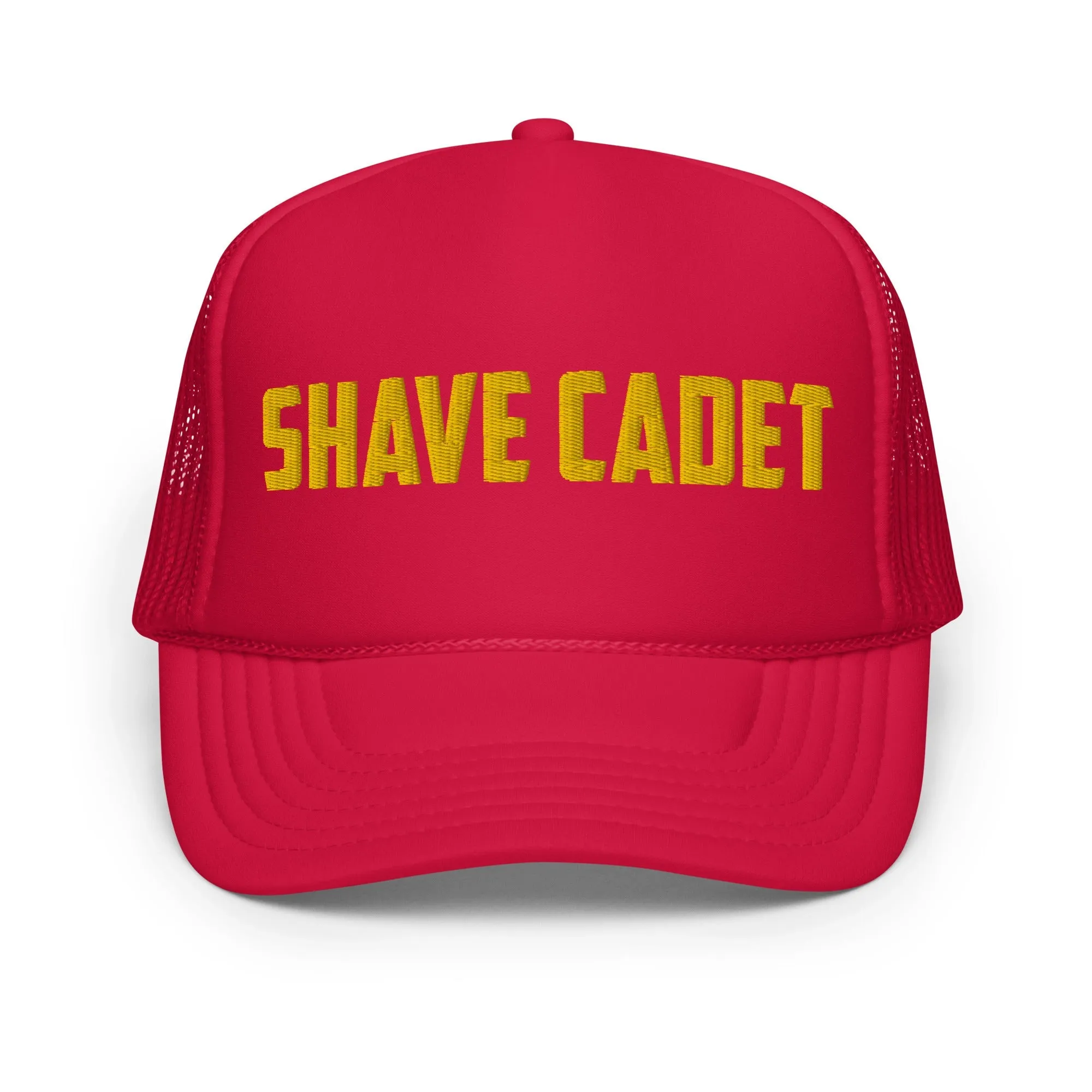"Shave Cadet" Classic, Embroidered Foam Trucker Hat | Multiple Colors