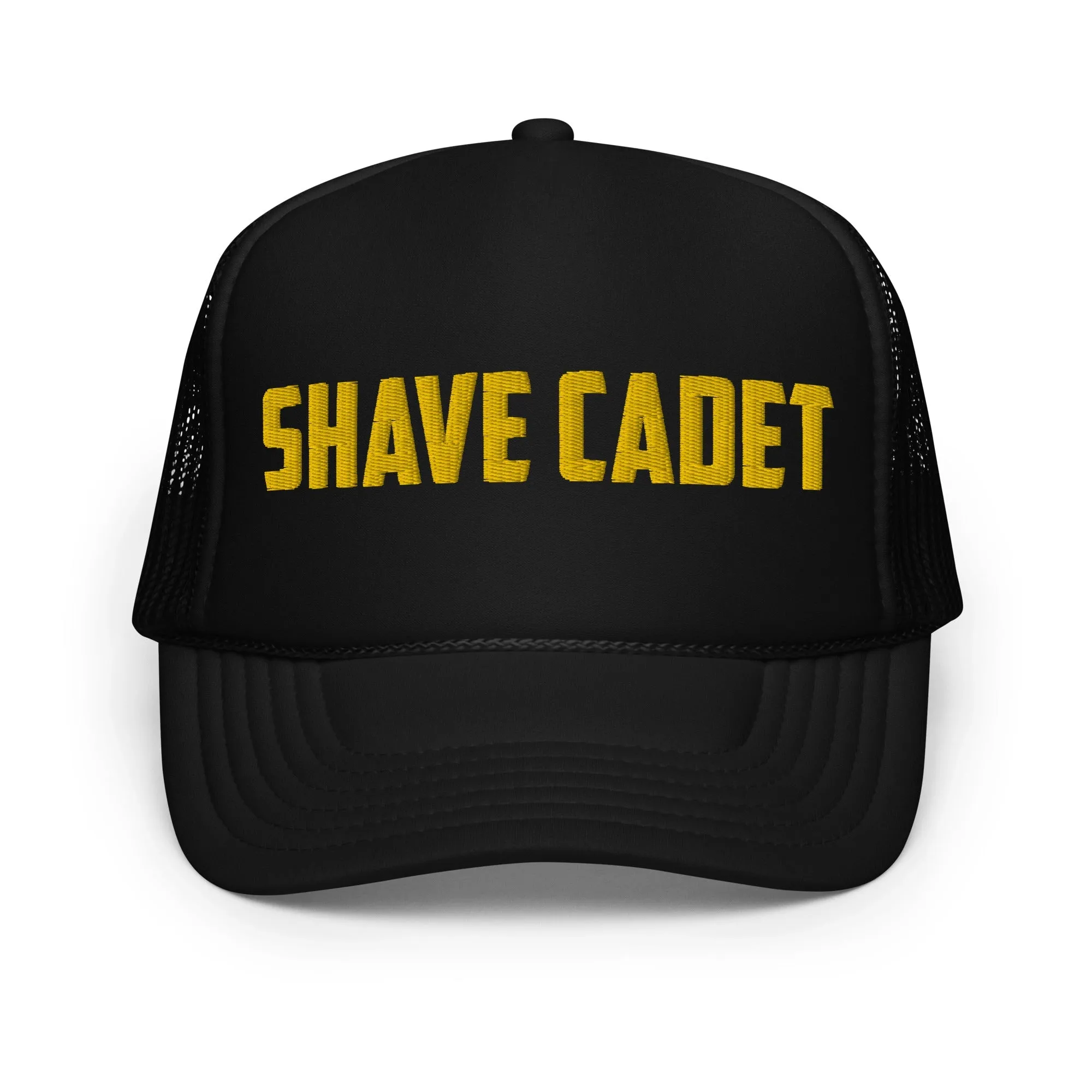"Shave Cadet" Classic, Embroidered Foam Trucker Hat | Multiple Colors