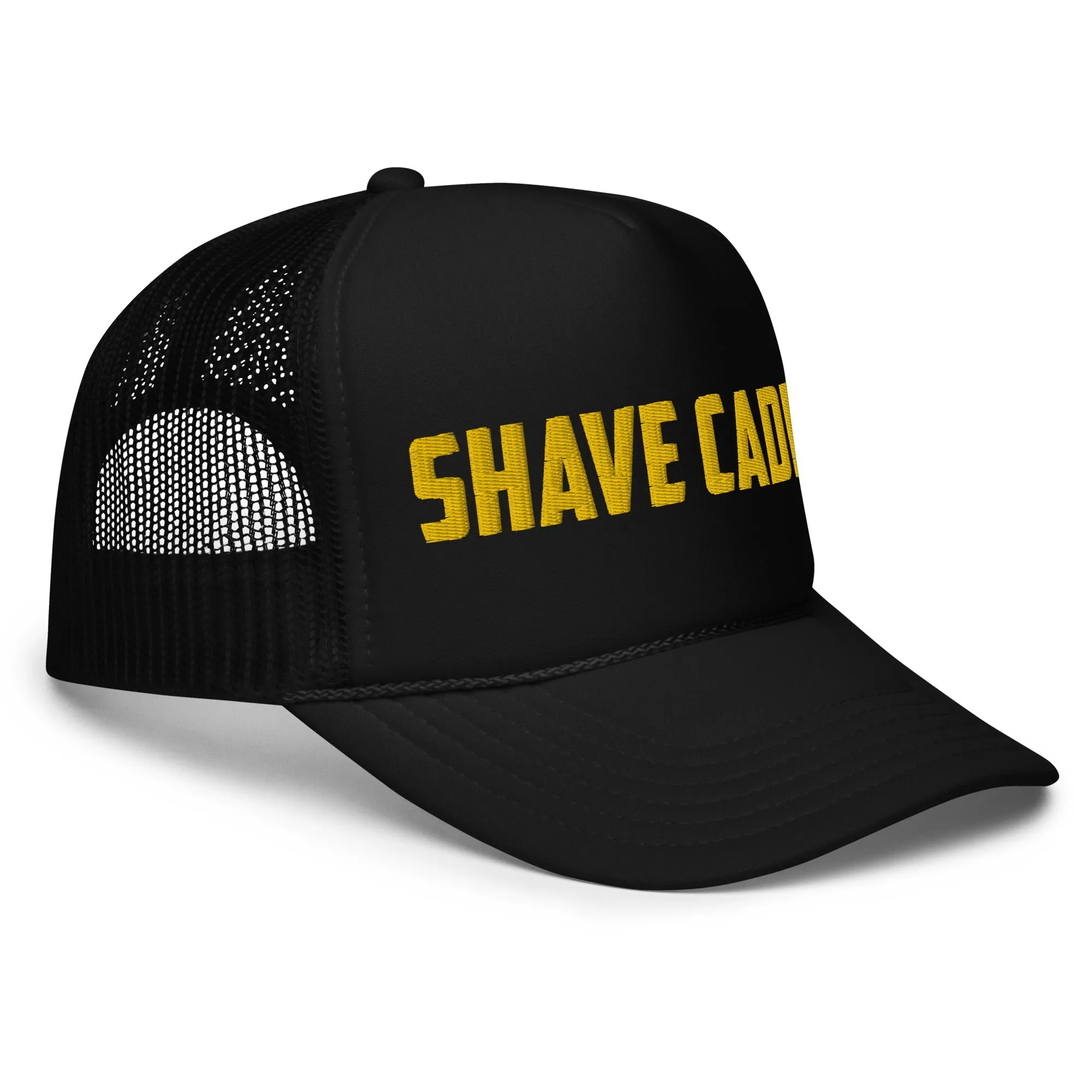 "Shave Cadet" Classic, Embroidered Foam Trucker Hat | Multiple Colors