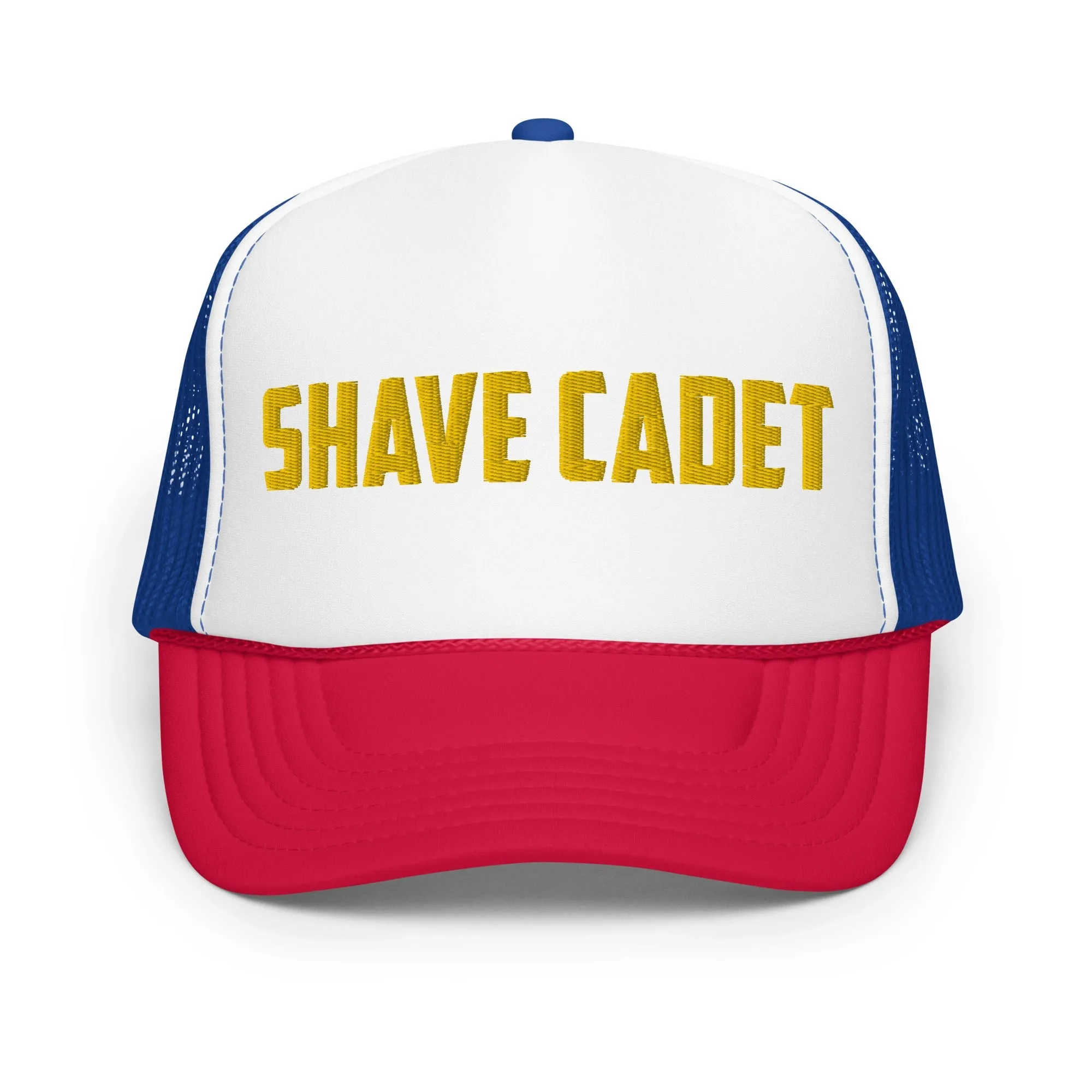 "Shave Cadet" Classic, Embroidered Foam Trucker Hat | Multiple Colors