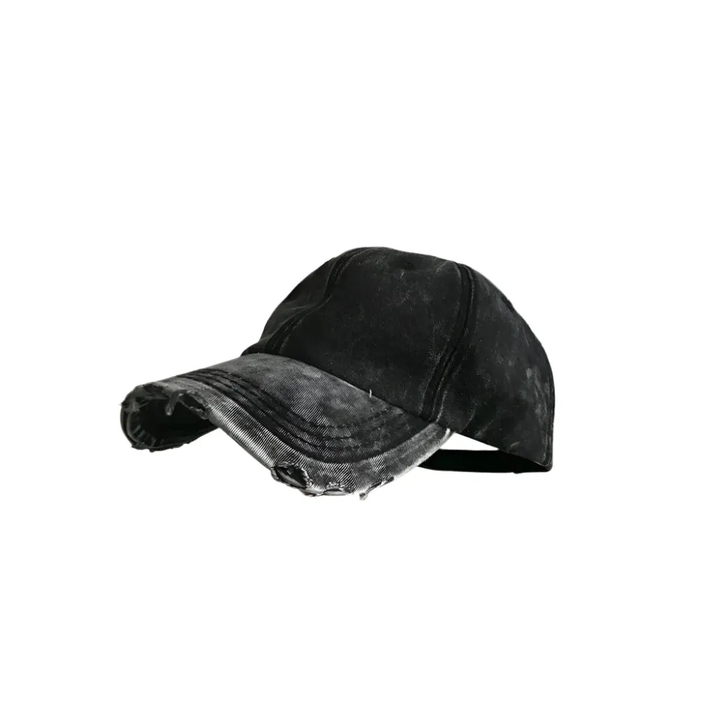 Retro Washed Peaked Hat