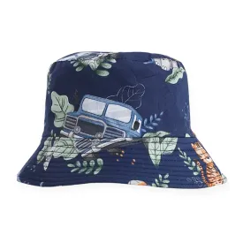 Safari Adventure (Blue) Bucket Hat