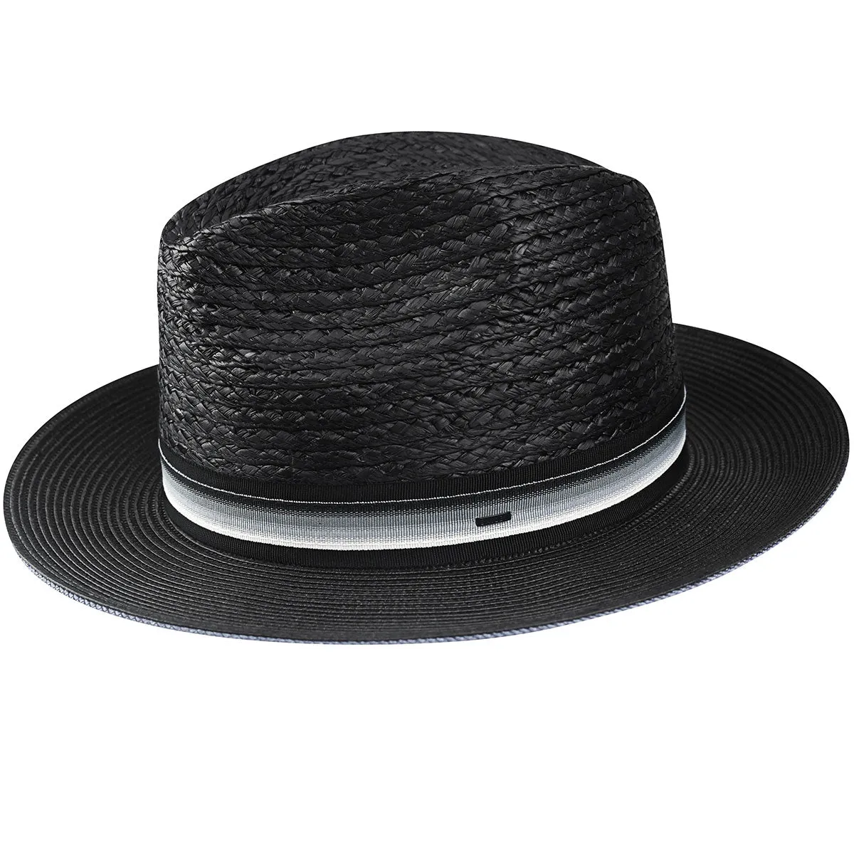 Scorsby Braid Straw Fedora by Bailey