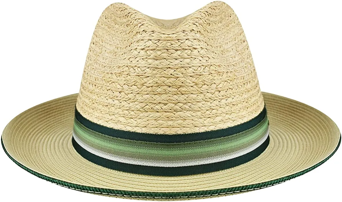 Scorsby Braid Straw Fedora by Bailey