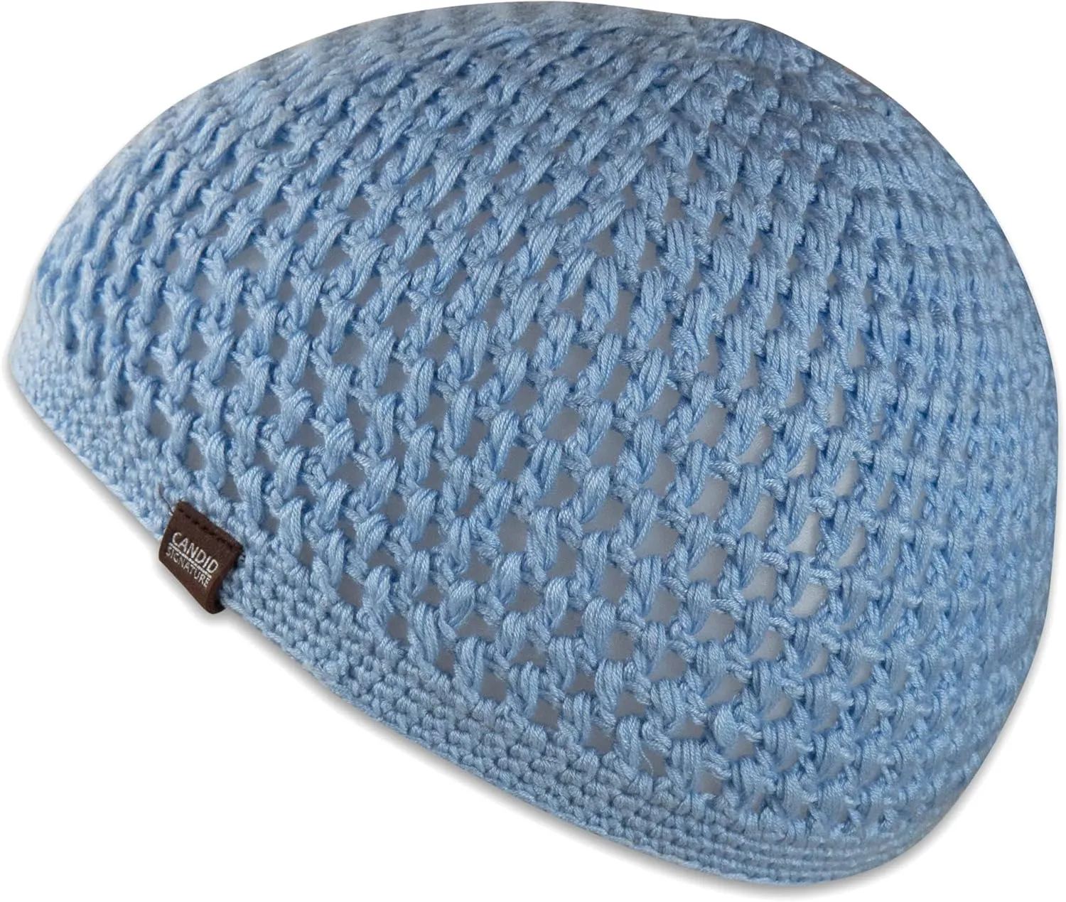 SnugZero Skull Cap for Men - Handmade Knit in Breathable Cooling Bamboo Cotton - Helmet Liner Sleep Kufi Hat