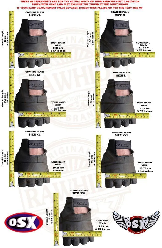 SPIKE FINGERLES GLOVE STUD AC08/3