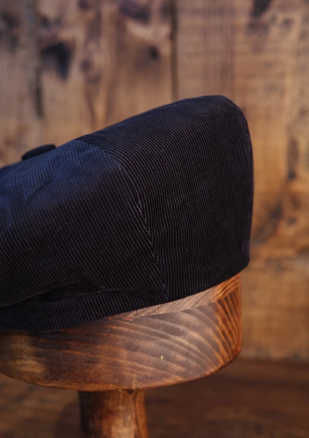Stanton Baker Boy - (Wide Width) Navy Needlecord