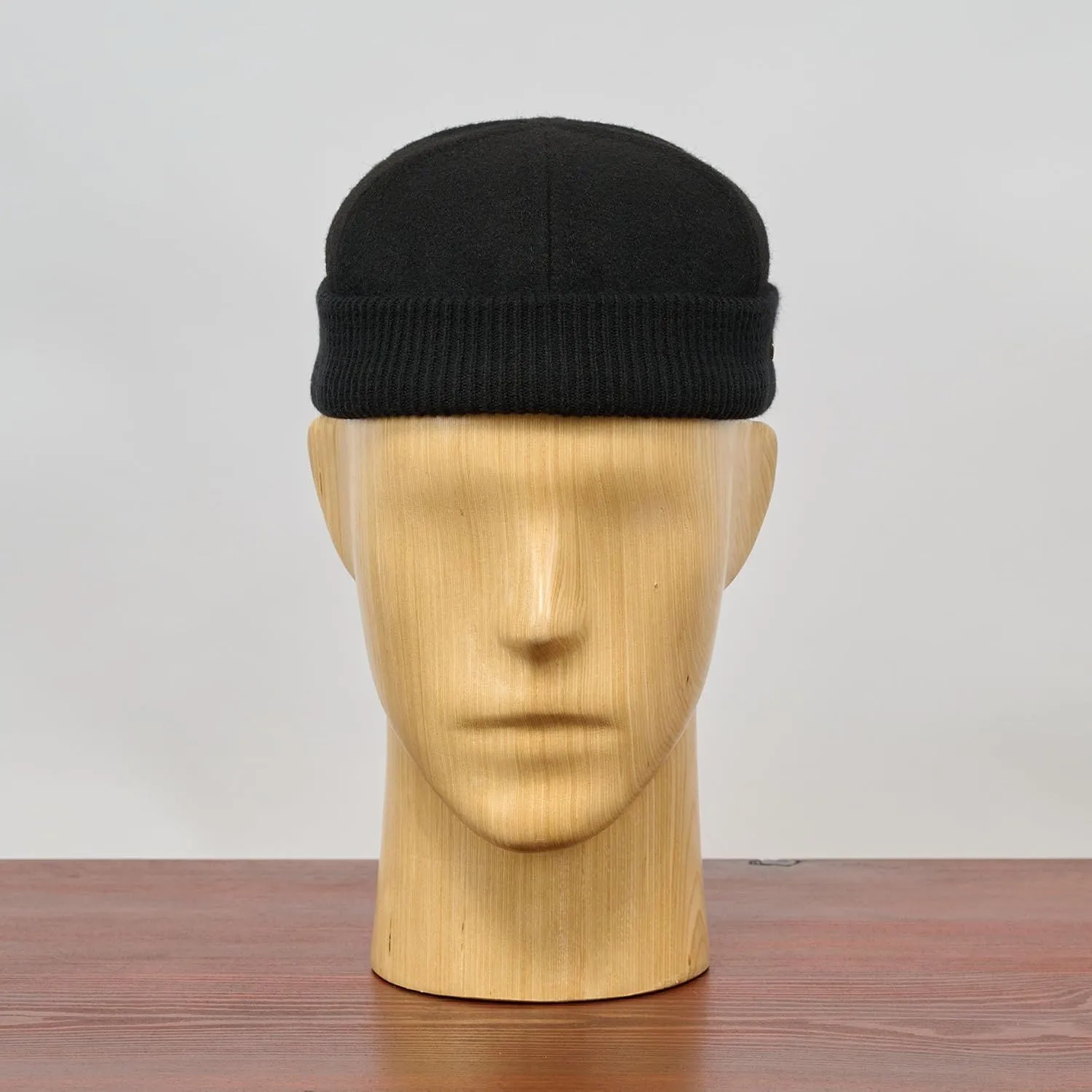 Sterkowski Navy Watch Cap | Woolen Beanie for Men and Women | Warm Classic Seaman Hat with Ribbing