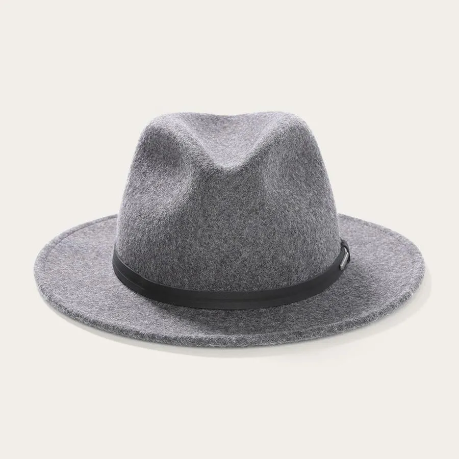 Stetson Explorer Packable Wool Fedora