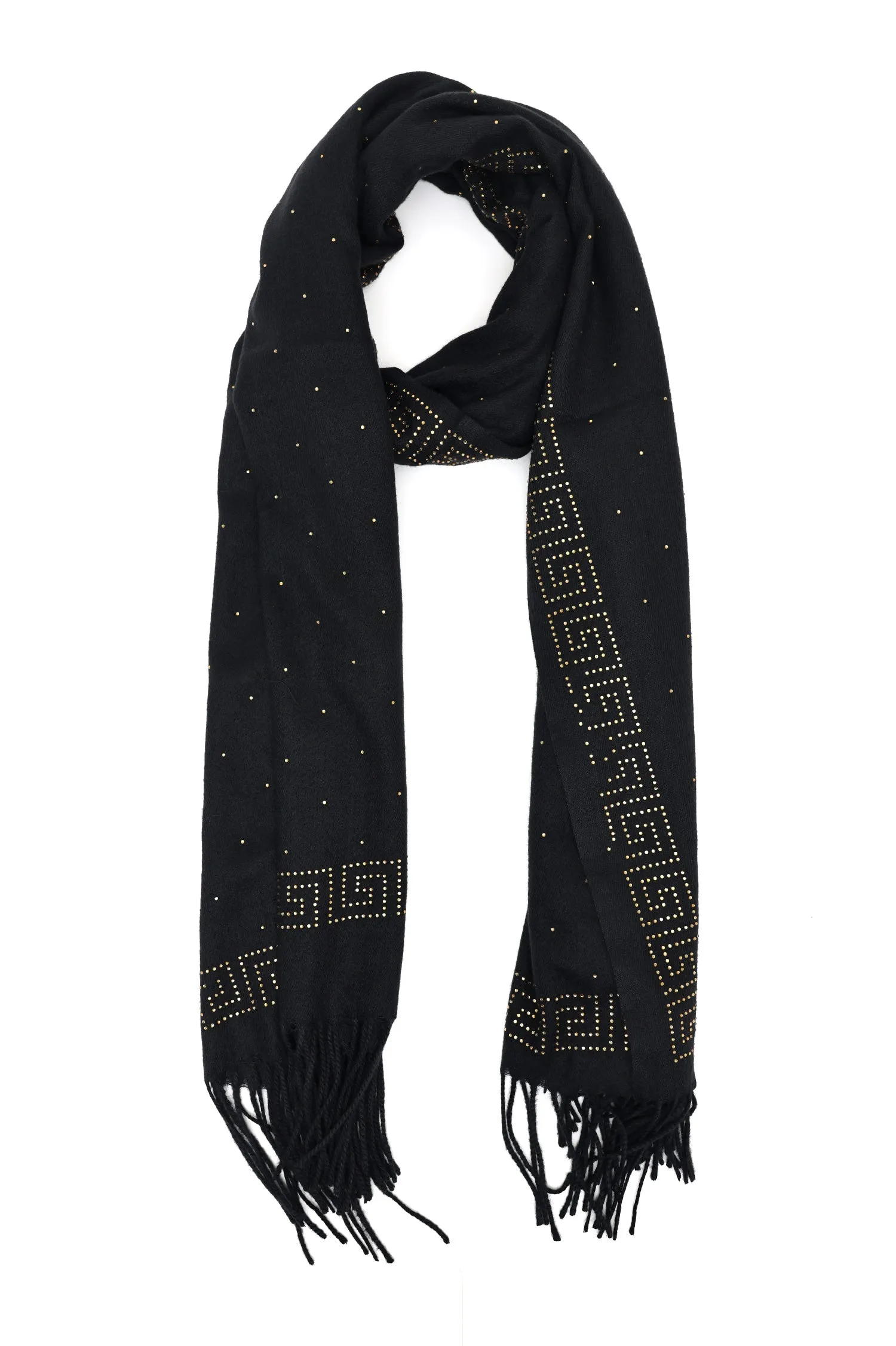 STUDDED CLASSIC SCARF