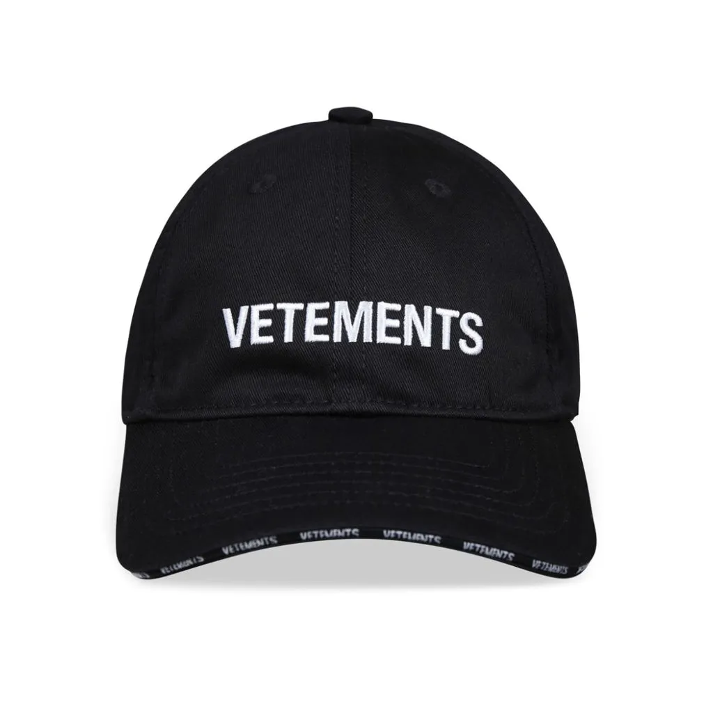 Vetements Kids Iconic Logo Cap