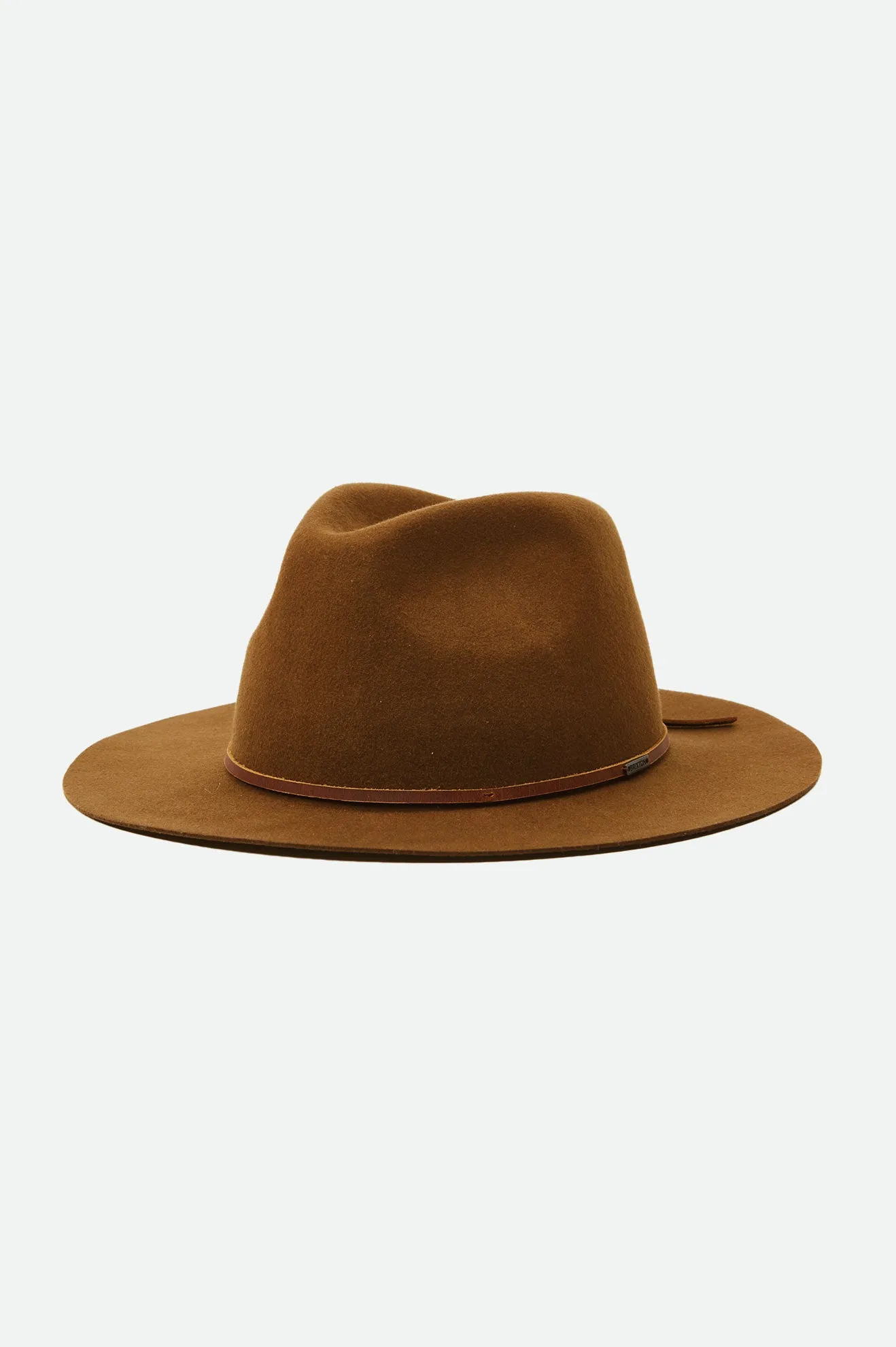 Wesley Packable Fedora - Coffee