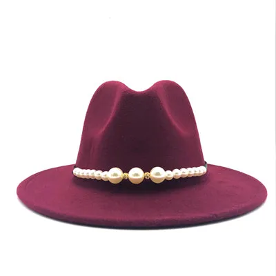 Wide Brim Autumn  Cap