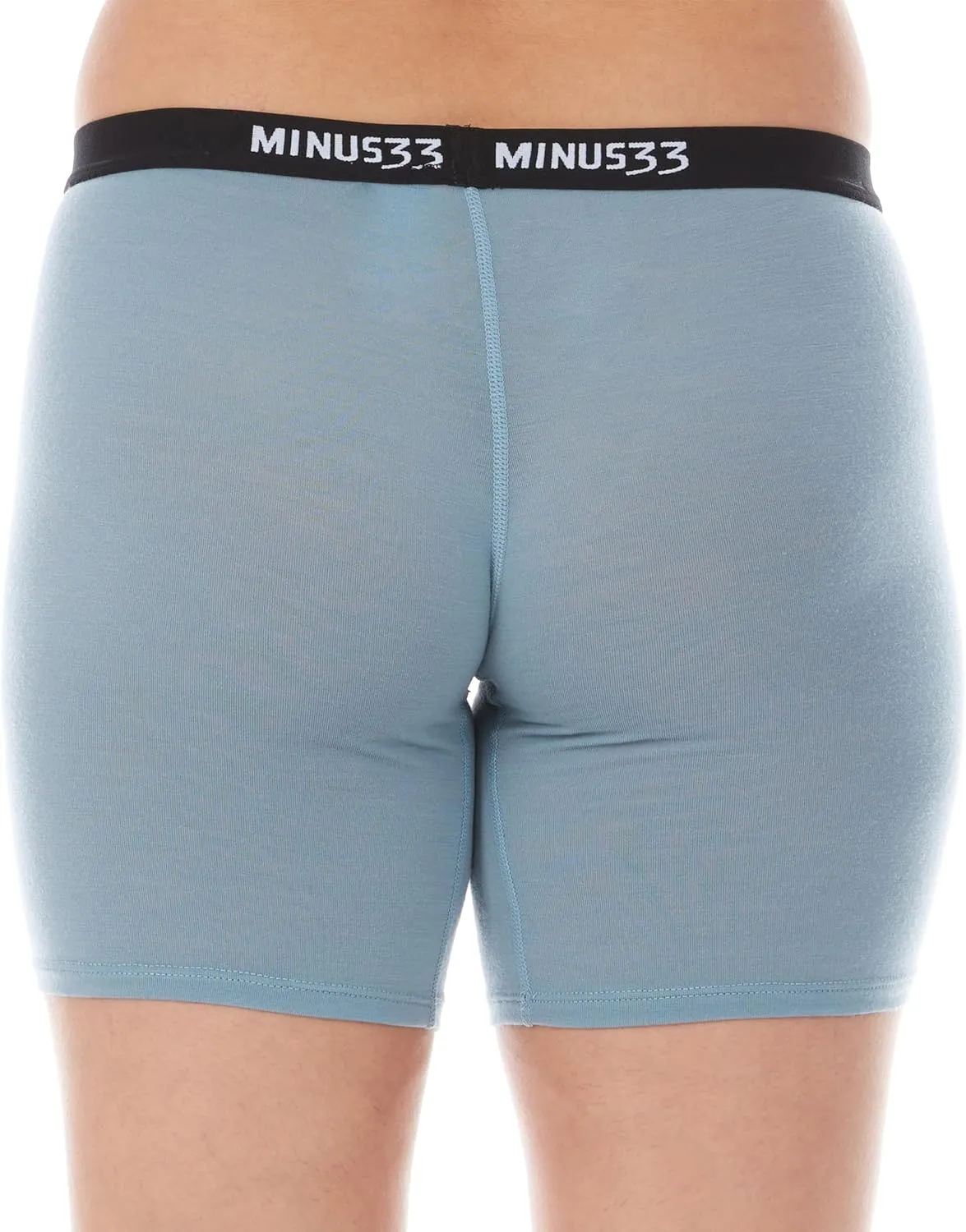 Womens Boxer Briefs - 5 Inch Inseam - 84% Merino Wool - Athletic Anti-Chafe Underwear - Moisture Wicking Under Shorts
