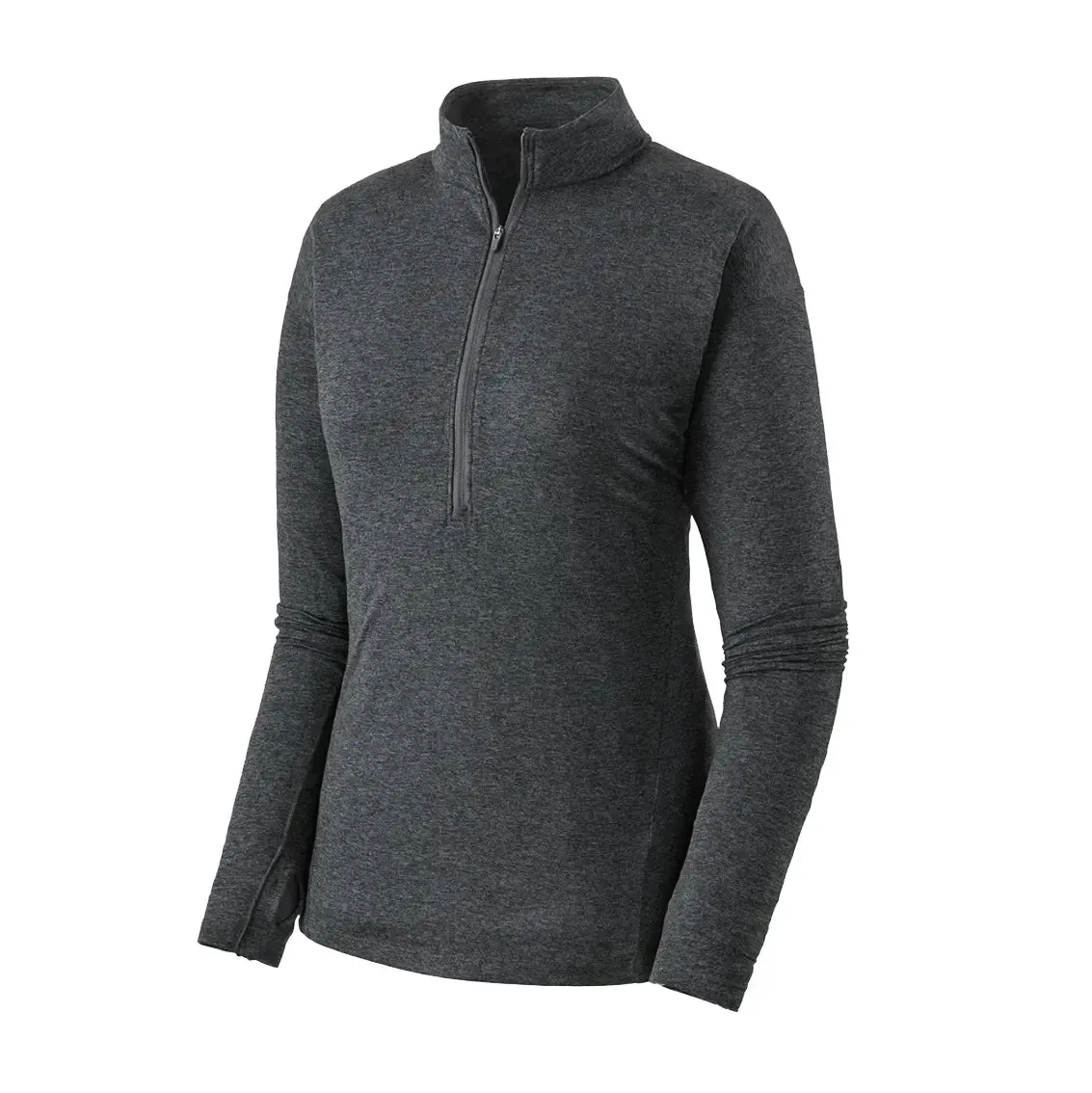 Womens Patagonia Seabrook Zip Neck - Forge Grey