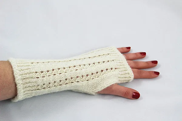 Wrist Warmers - Pointelle
