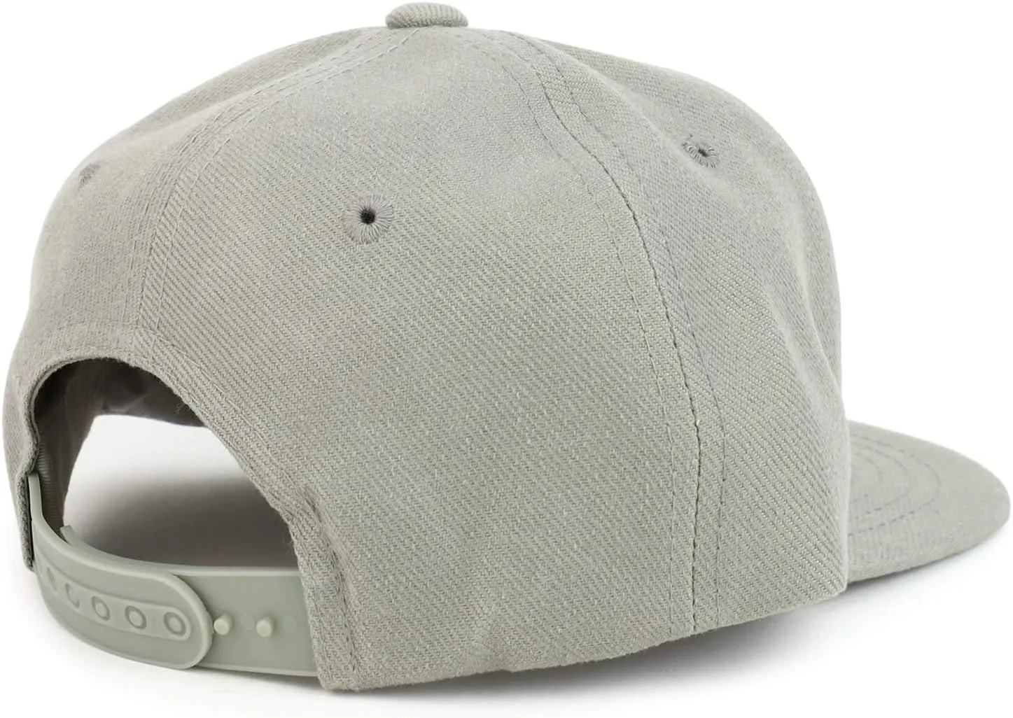 Youth Kid's Solid Color Flat Bill Snapback Baseball Cap